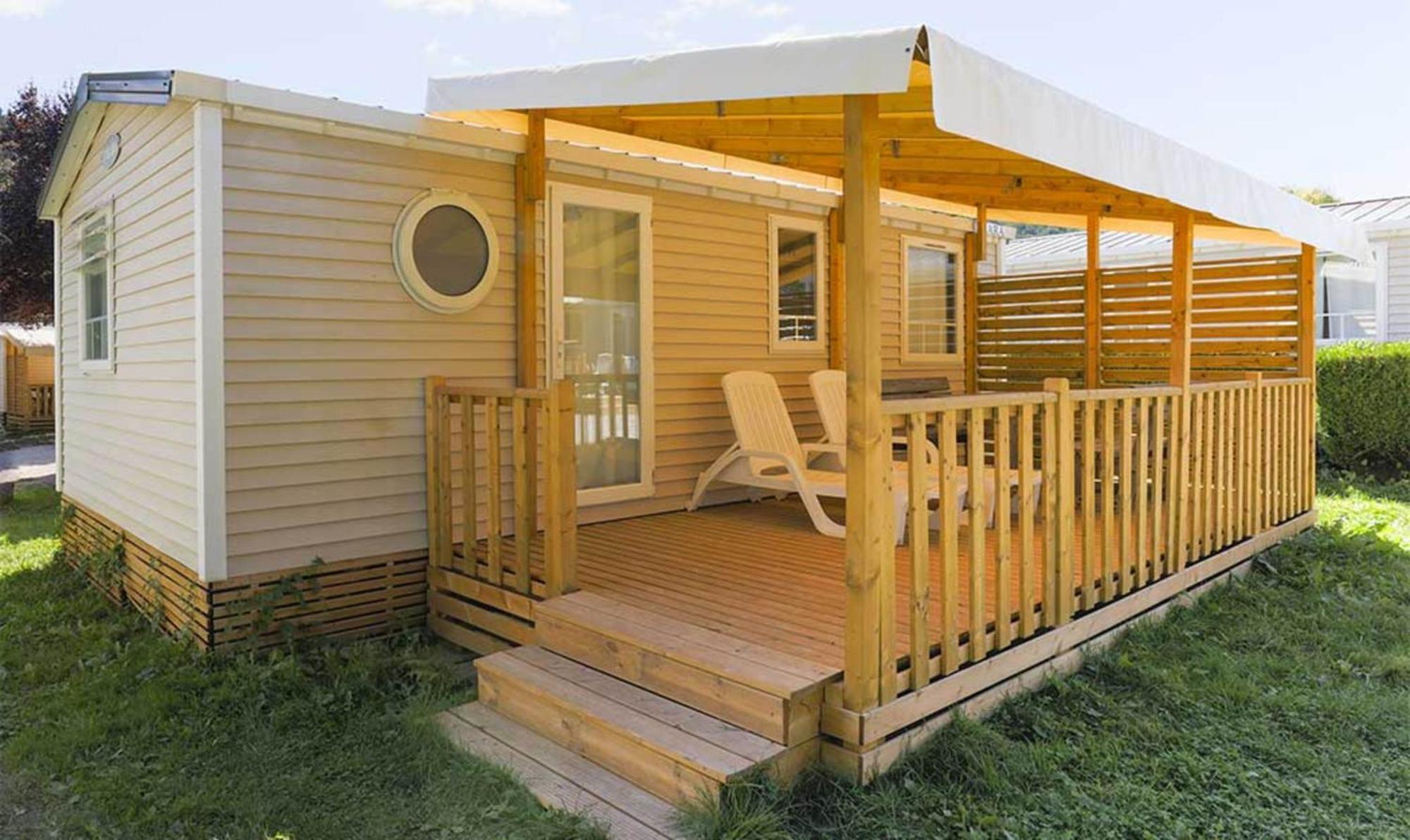 Camping Paradis Marmotel Saint-Geniez-dʼOlt Exteriér fotografie