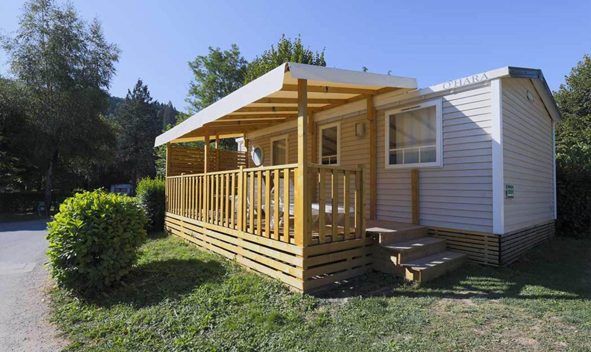 Camping Paradis Marmotel Saint-Geniez-dʼOlt Exteriér fotografie