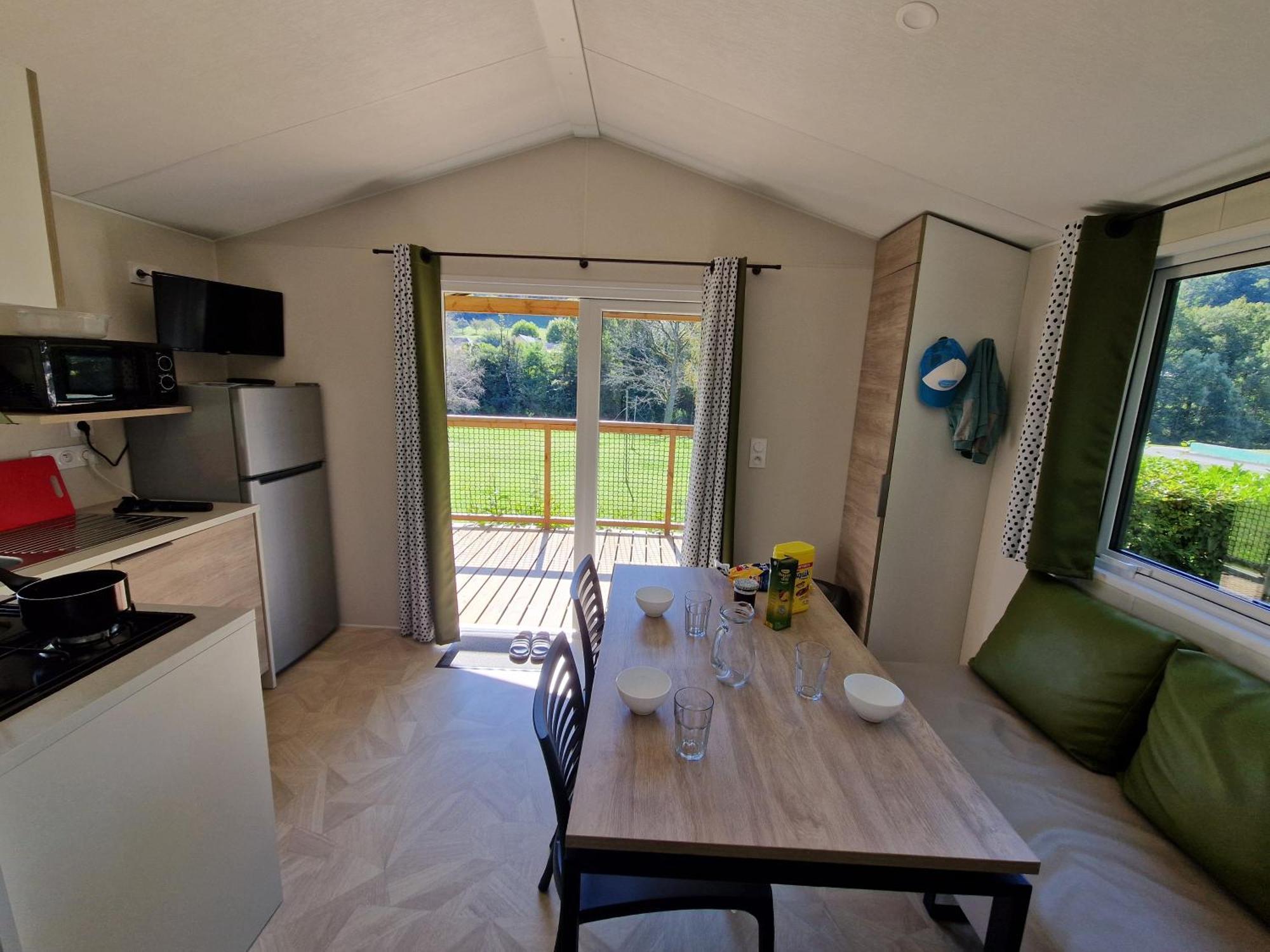 Camping Paradis Marmotel Saint-Geniez-dʼOlt Pokoj fotografie